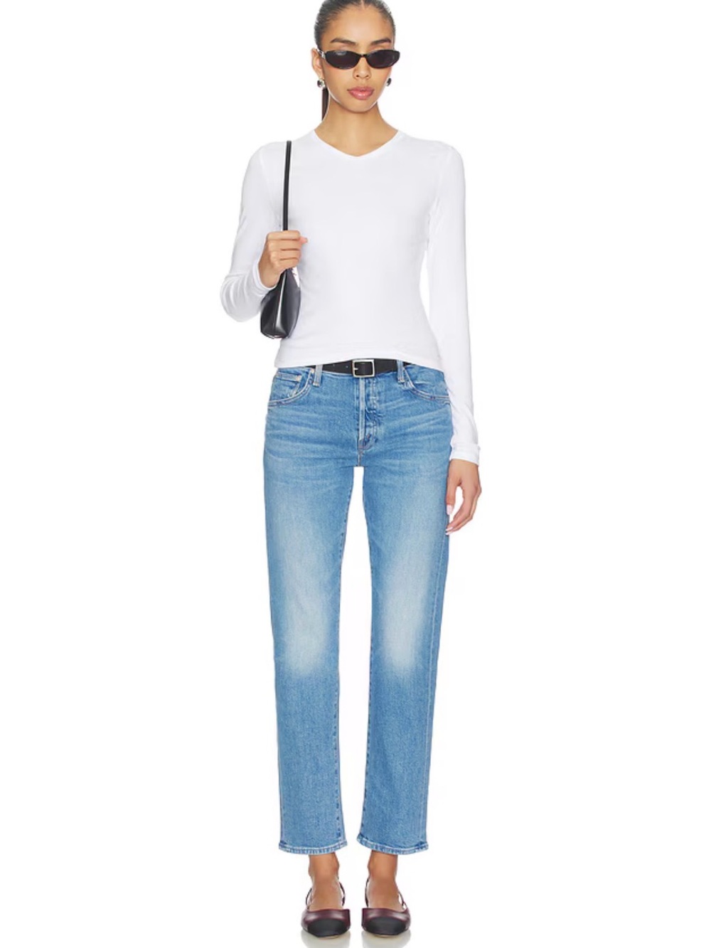 The Mid Rise Hiker Hover Jeans in Baubles And Trinkets
MOTHER